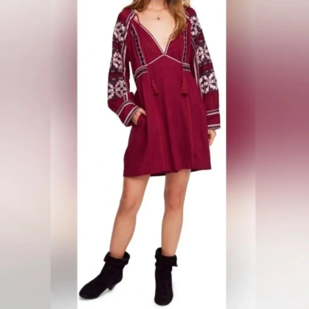 FREE PEOPLE all my life boho dress small